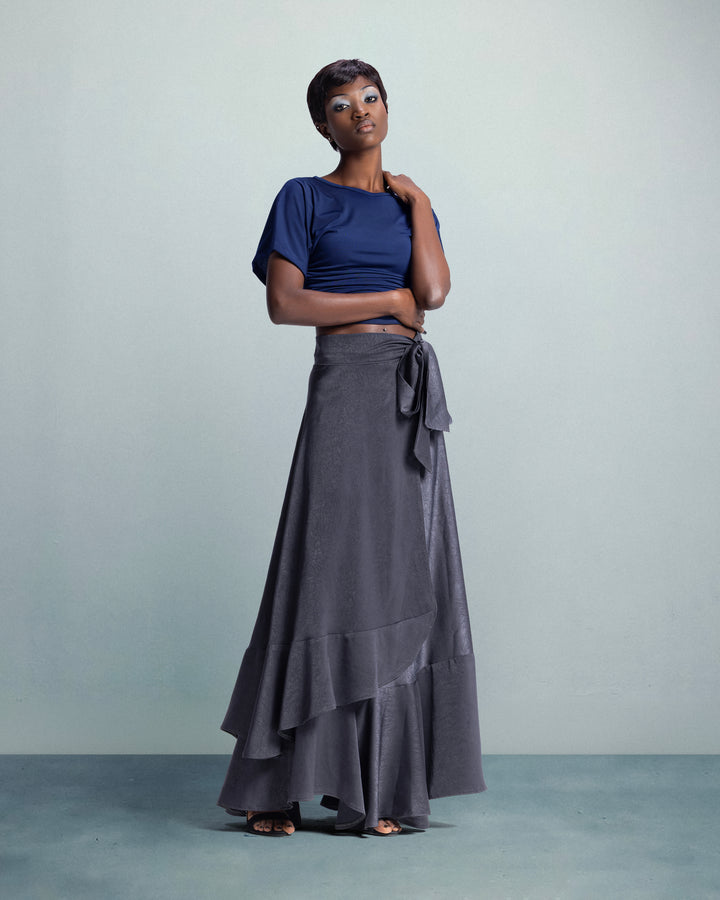 The five five wrap skirt